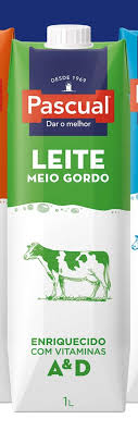 Leite Pascoal Meio Gordo 1L