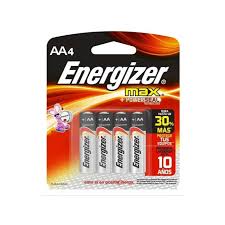 Pilha Energizer Max Aa4 (04Un)