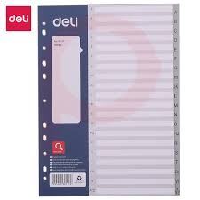 [32544924] SEPARADOR ORDEM ALFABETICA EXXO REF.80324 (un)