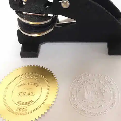 [325441552] PLACA DE SELO BRANCO - BCI (un)