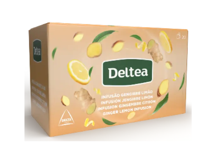 [32612171] Chá Delta Gengibre Limão 20 SAQ